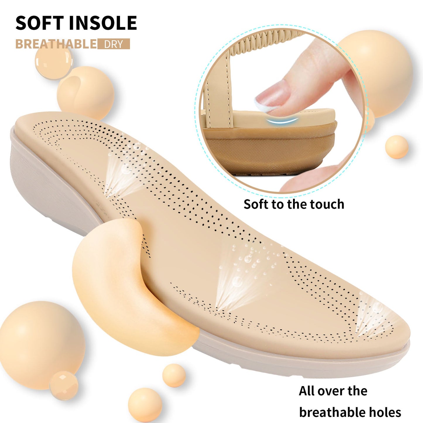 Women Casual Arch Support Elastic Flip Flops