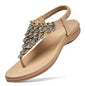 Women Slingback Rhinestone Arch Support Sandals