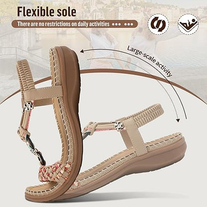 Women Handmade Braided Bohemian Sandals