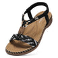 Women Braided Sandals Arch Support Elastic Beach Shoes