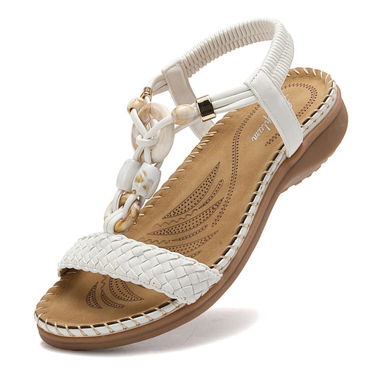 Women Braided Bohemian Arch Support Sandals