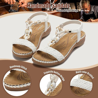 Women Braided Bohemian Arch Support Sandals