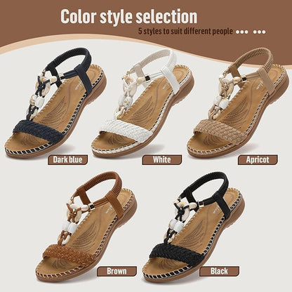 Women Braided Bohemian Arch Support Sandals