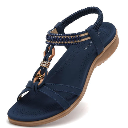 Women Comfort Arch Support Elastic Summer Sandals