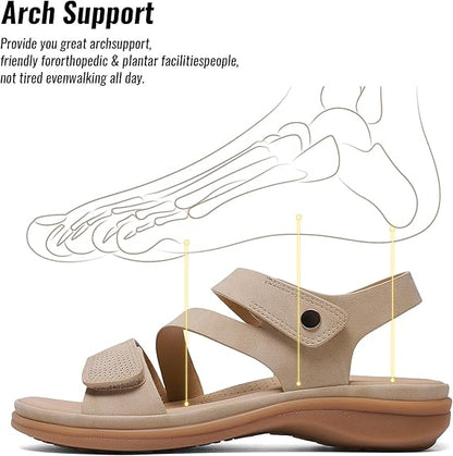 Women Orthotic Arch Support Adjustable Sandals