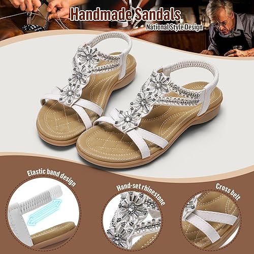 Women Arch Support Bohemian Orthopedic Sandals