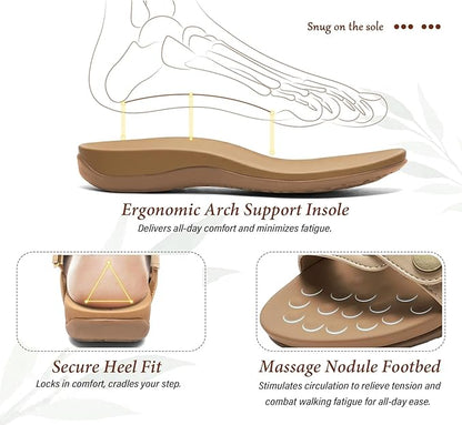 Women Orthopedic Arch Support Adjustable Sandals