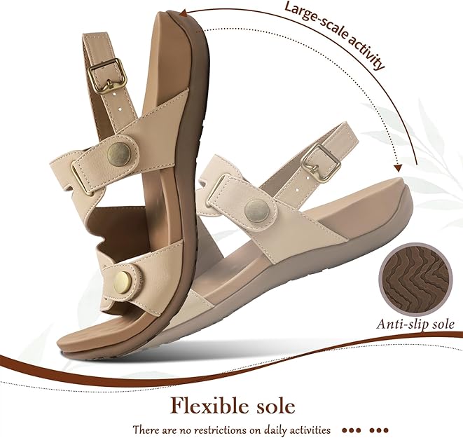 Women Orthopedic Arch Support Adjustable Sandals