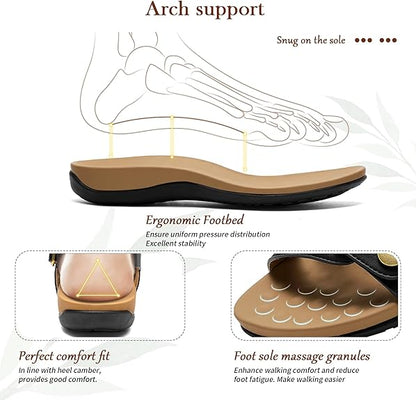 Women Arch Support Adjustable Breathable Sandals