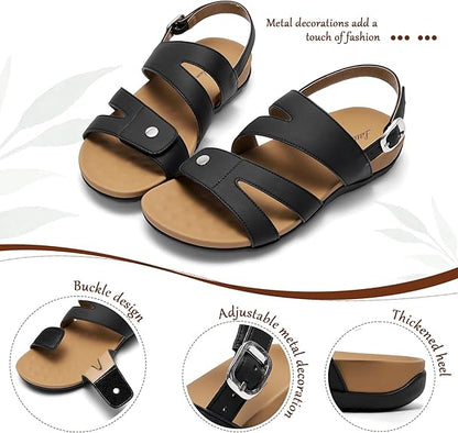 Women Arch Support Adjustable Breathable Sandals