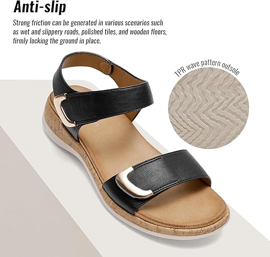 Women Adjustable Arch Support Summer Sandals