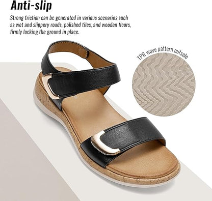 Women Adjustable Arch Support Summer Sandals