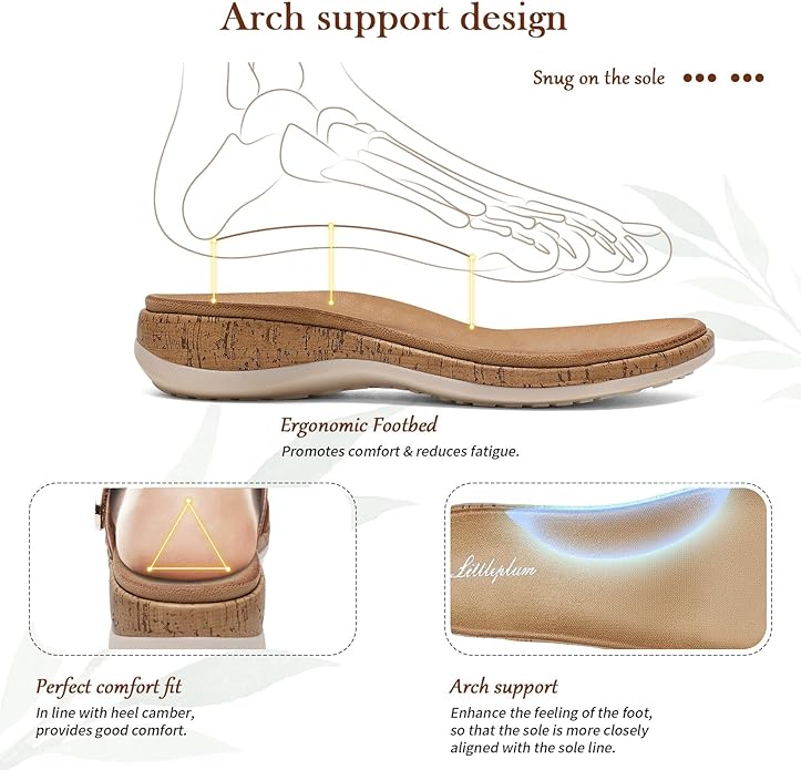 Women Gladiator Orthotic Arch Support Sandals