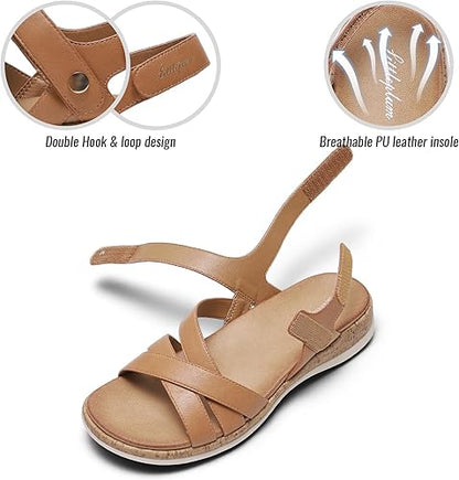 Women Orthotic Arch Support Adjustable Sandals