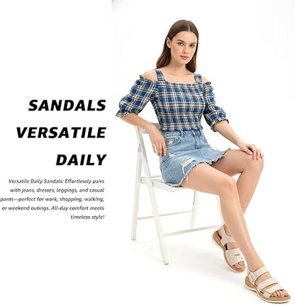 Women Open Toe Arch Support Casual Sandals