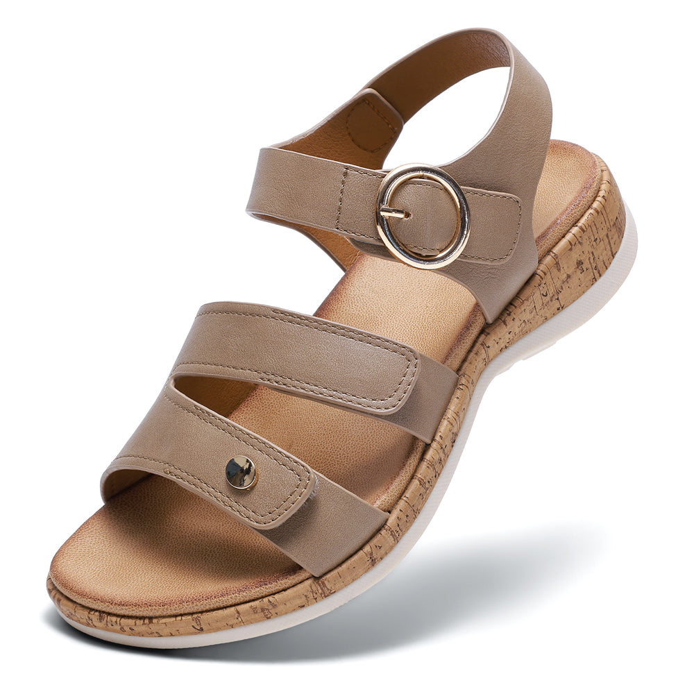 Women Open Toe Arch Support Casual Sandals