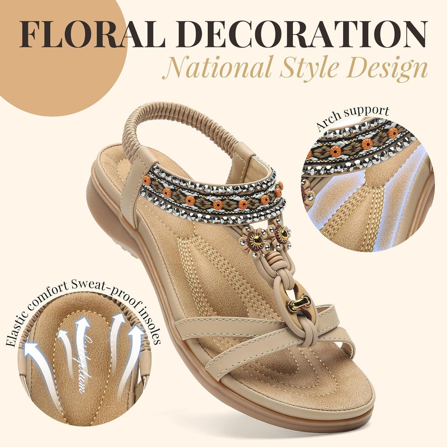 Women Sandals Arch Support [SP_68]