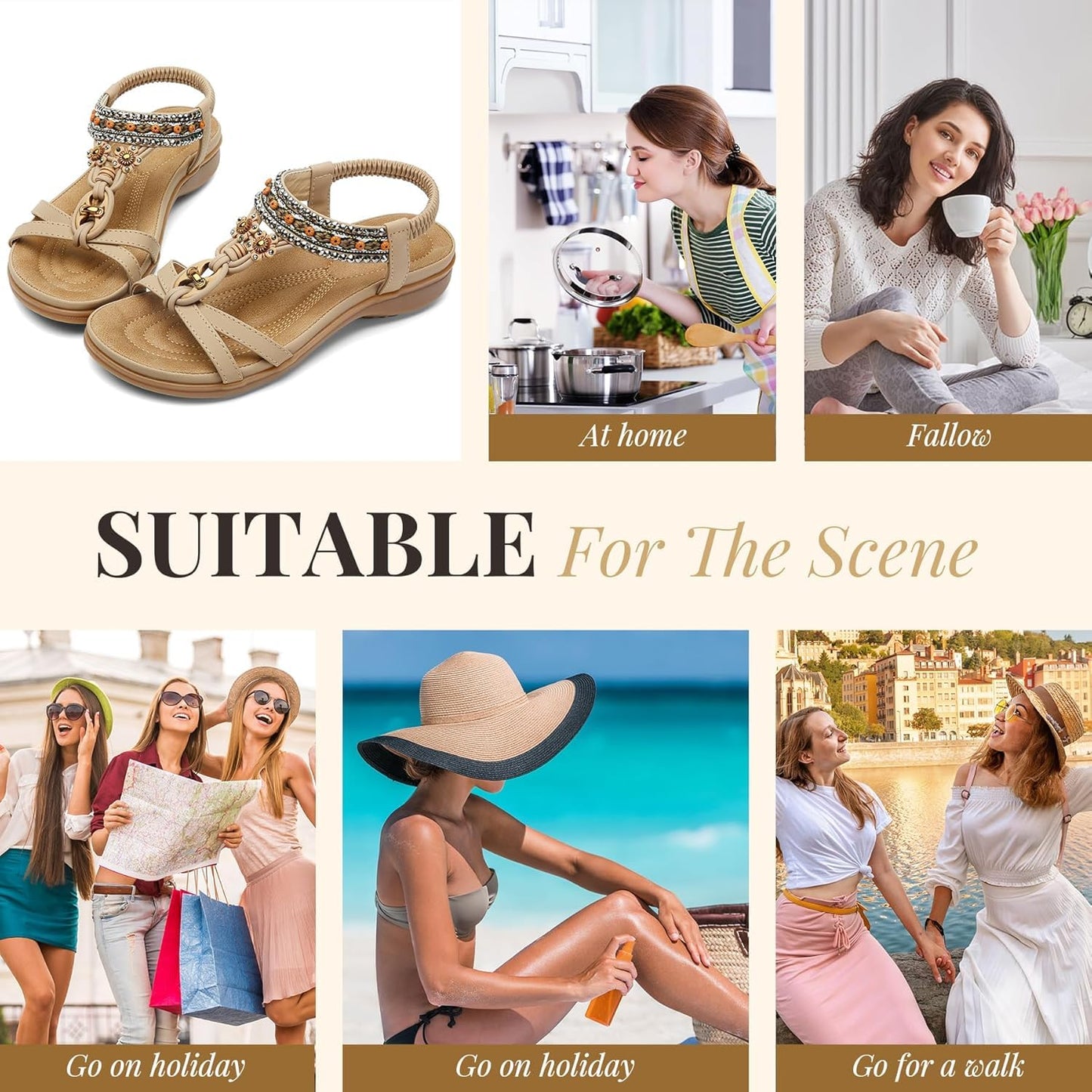 Women Sandals Arch Support [SP_68]